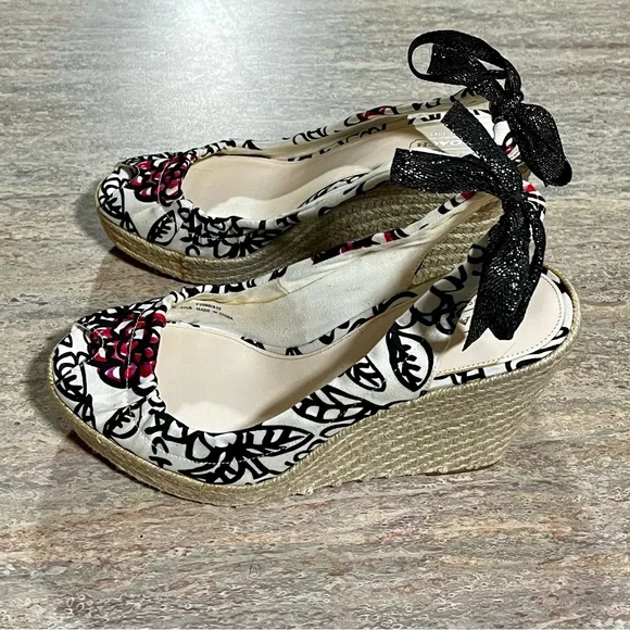 Coach Maritza open toe wedge sandals - Picture 3 of 16